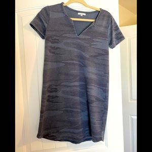 Camo tee-shirt dress